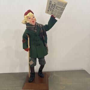 SIMPICH Character Doll - Newsboy - The London Time - 1990